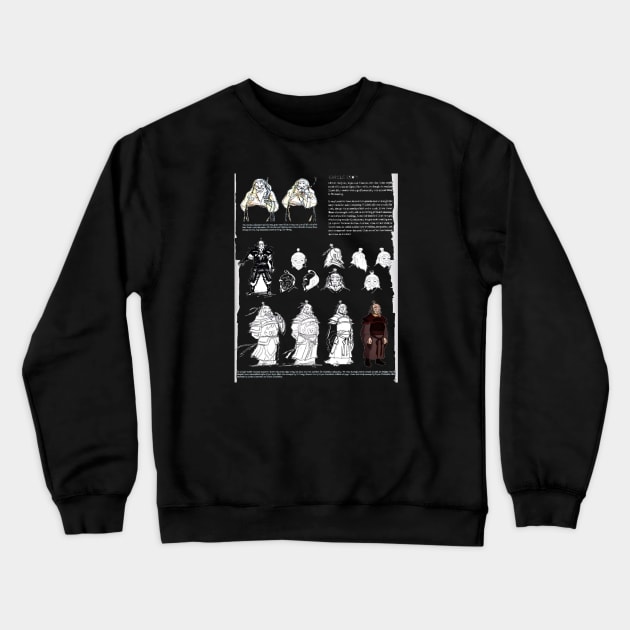 Avatar the last airbender uncle iroh fire nation Crewneck Sweatshirt by My_Tight_Pants